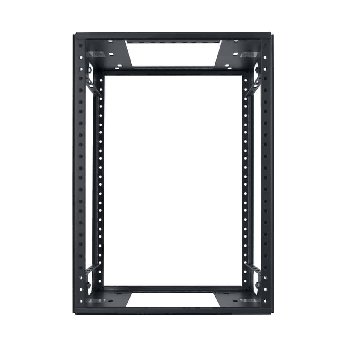 Lowell LHFR Series Half-Width Open Frame Rack | 8U | 14"D