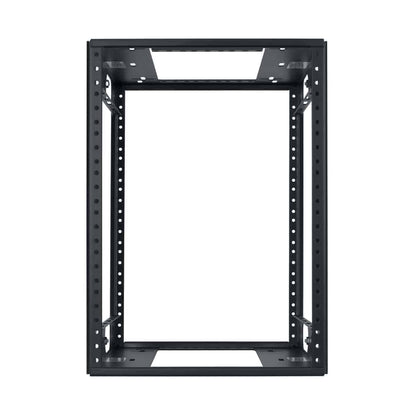 Lowell LHFR Series Half-Width Open Frame Rack | 8U | 14"D