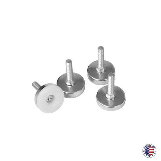 Lowell LL Heavy Duty Rack Leg Levelers for 19" Floor Racks
