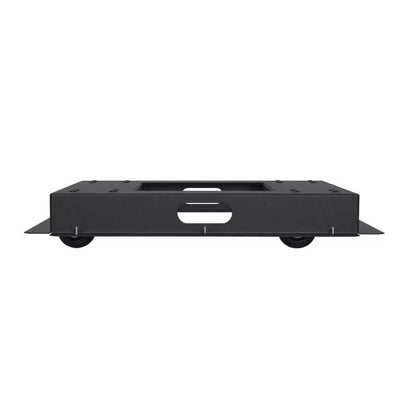 Lowell LMB Mobile Base for 23" Wide Rack Welded Steel Caster Base | 32"D | Fine-Floor Swivel Casters