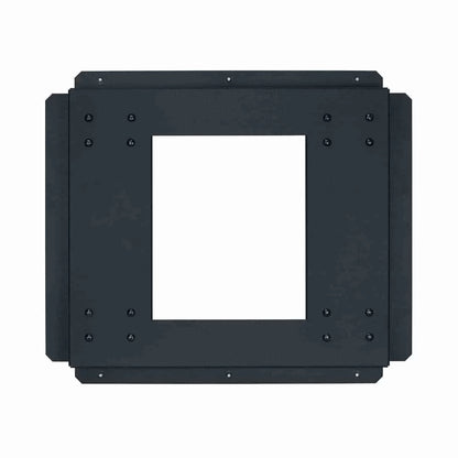 Lowell LMB Mobile Base for 23" Wide Rack Welded Steel Caster Base | 32"D | Fine-Floor Swivel Casters
