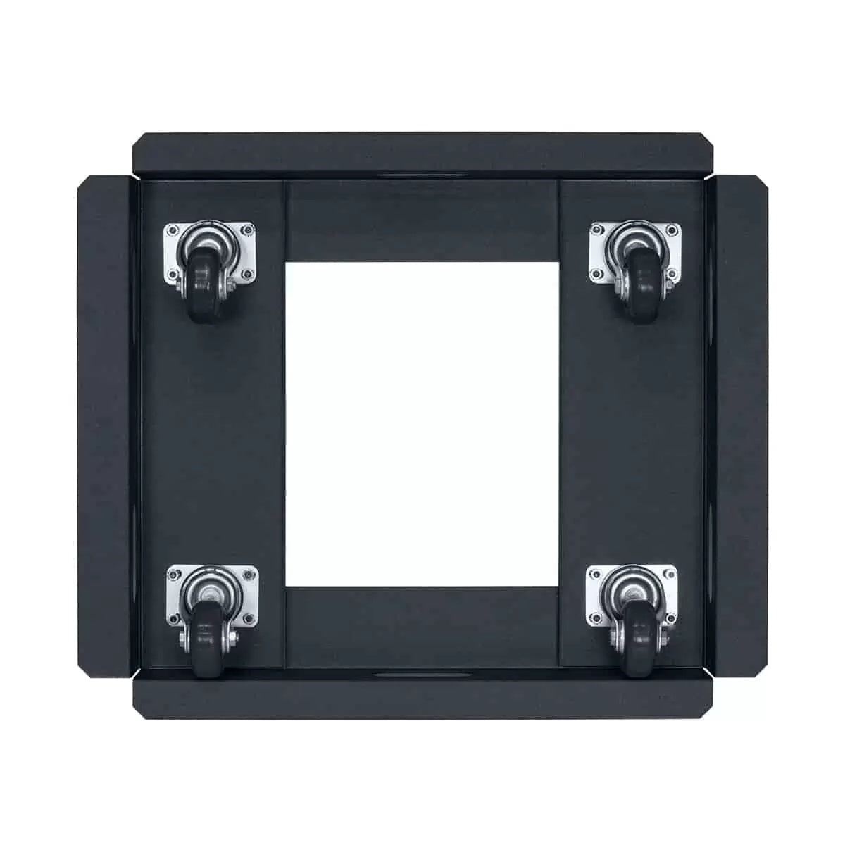 Lowell LMB Mobile Base for 23" Wide Rack Welded Steel Caster Base | 32"D | Fine-Floor Swivel Casters