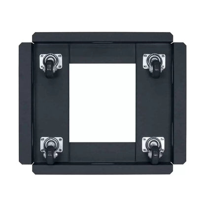 Lowell LMB Mobile Base for 23" Wide Rack Welded Steel Caster Base | 32"D | Fine-Floor Swivel Casters
