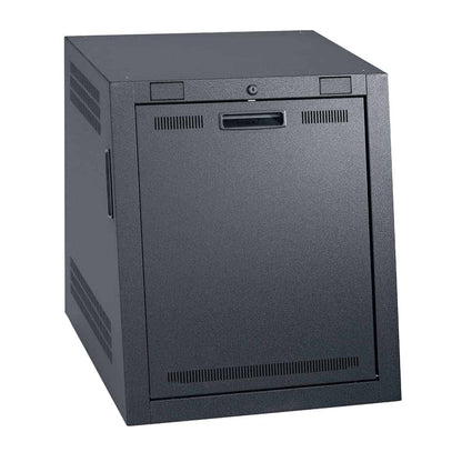 Lowell LPSR-1226 12U Roll-Out Studio Rack With Hideaway Door