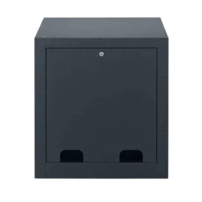 Lowell LPSR-1226 12U Roll-Out Studio Rack With Hideaway Door