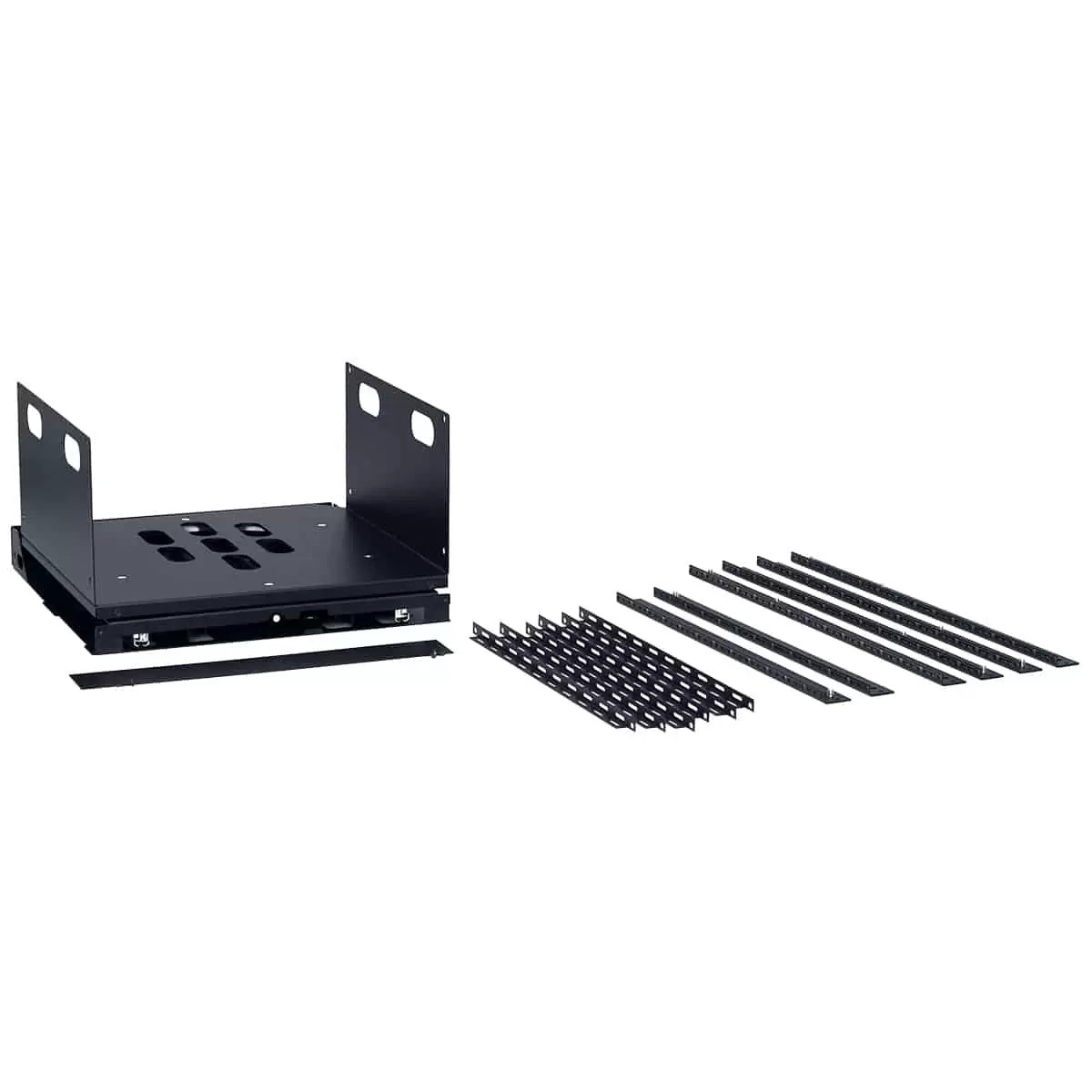 Lowell LPTR2 Pull & Turn AV Rack Built-In Cabinet Rack | 14U