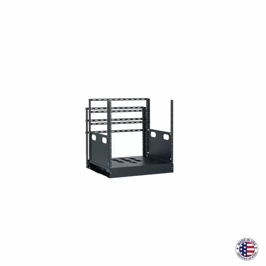 Lowell LPTR4 Pull & Turn AV Rack Built-In Rotating Rack | 10U | 23"D