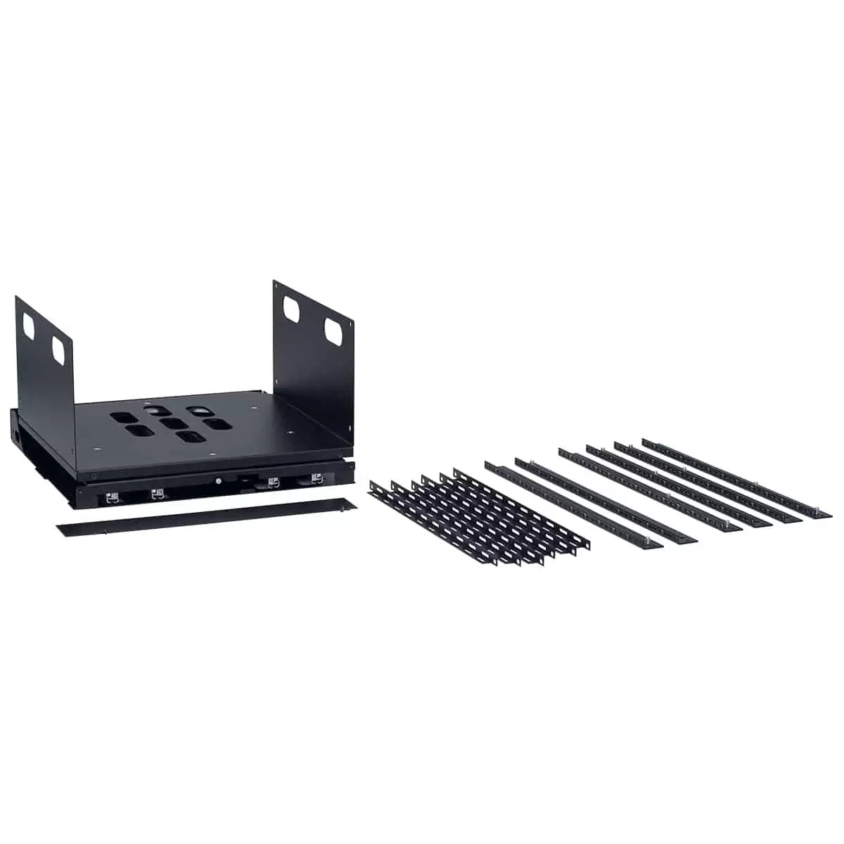 Lowell LPTR4 Pull & Turn AV Rack Built-In Rotating Rack | 12U | 19"D