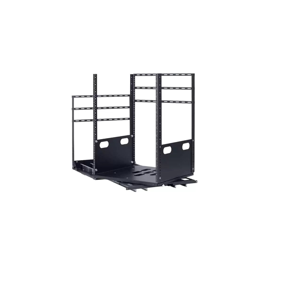 Lowell LPTR4 Pull & Turn AV Rack Built-In Rotating Rack | 14U | 19"D