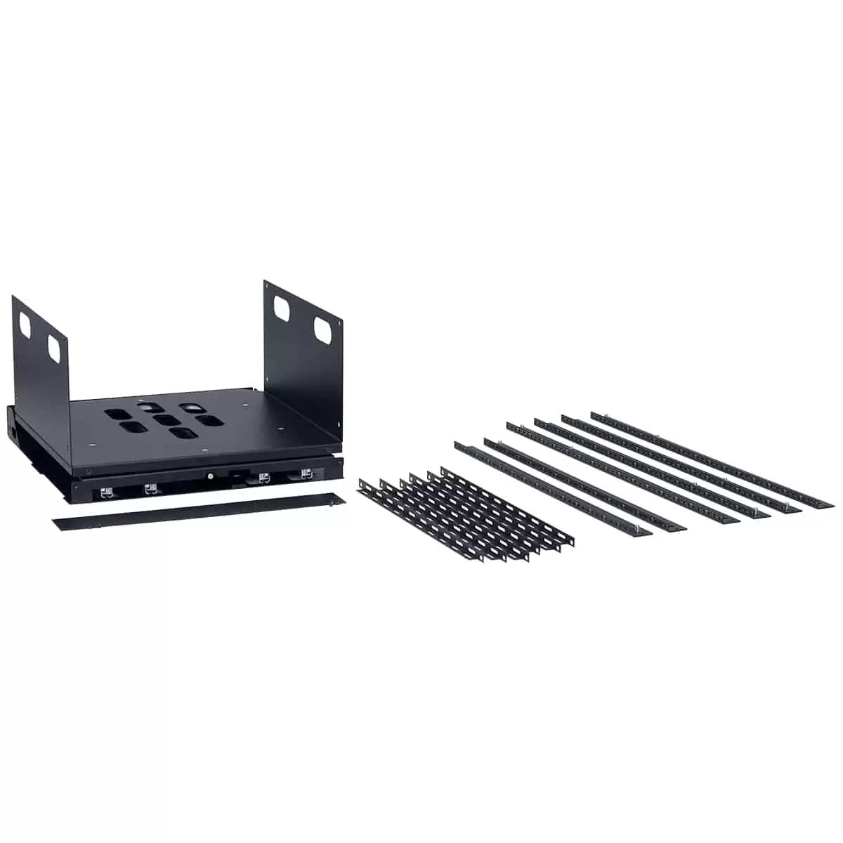 Lowell LPTR4 Pull & Turn AV Rack Built-In Rotating Rack | 16U | 23"D