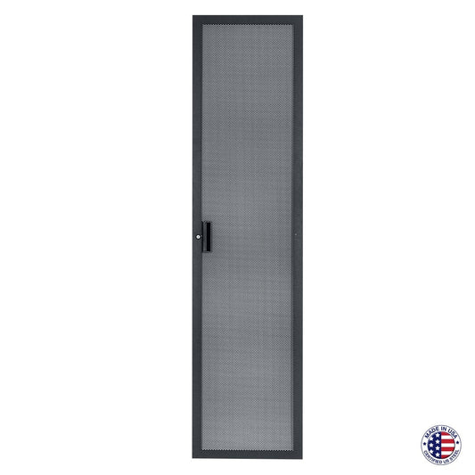 Lowell LRD-44FV Fully Vented Steel Rear Door for 23" Racks