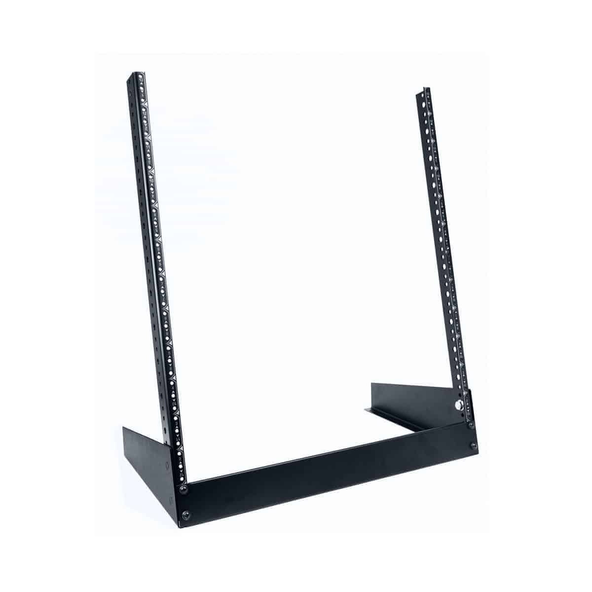 Lowell LRS Series Two Post Desktop Rack Stand Steel Desktop Stand | 12U