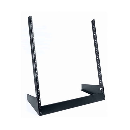 Lowell LRS Series Two Post Desktop Rack Stand Steel Desktop Stand | 12U
