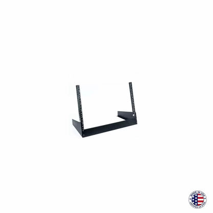 Lowell LRS Series Two Post Desktop Rack Stand Steel Desktop Stand | 8U