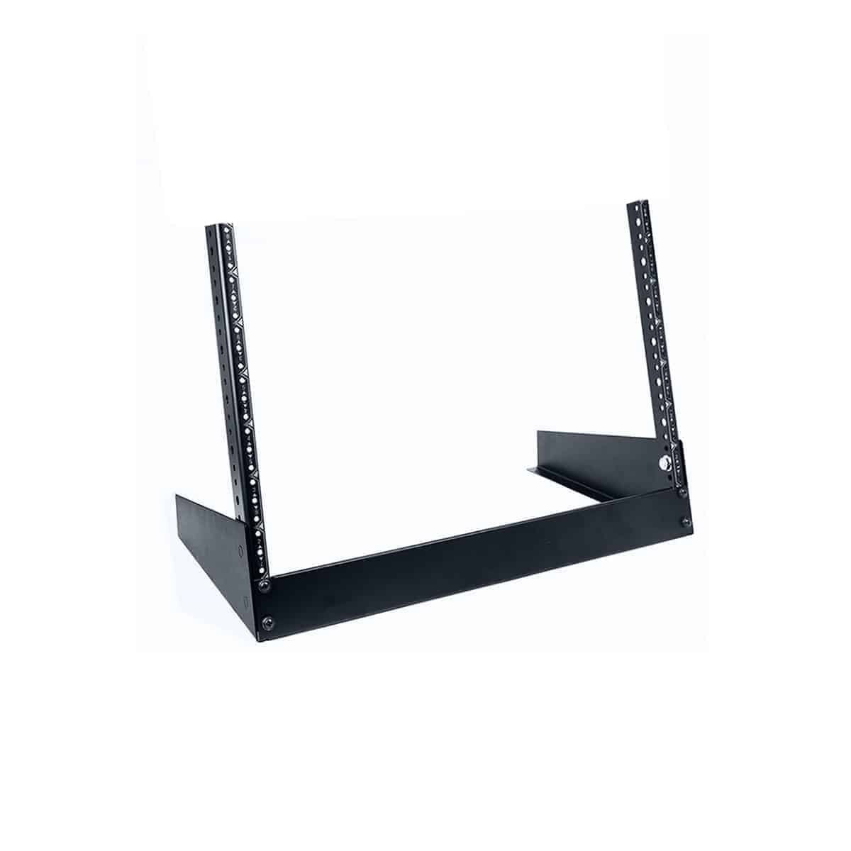 Lowell LRS Series Two Post Desktop Rack Stand Steel Desktop Stand | 8U