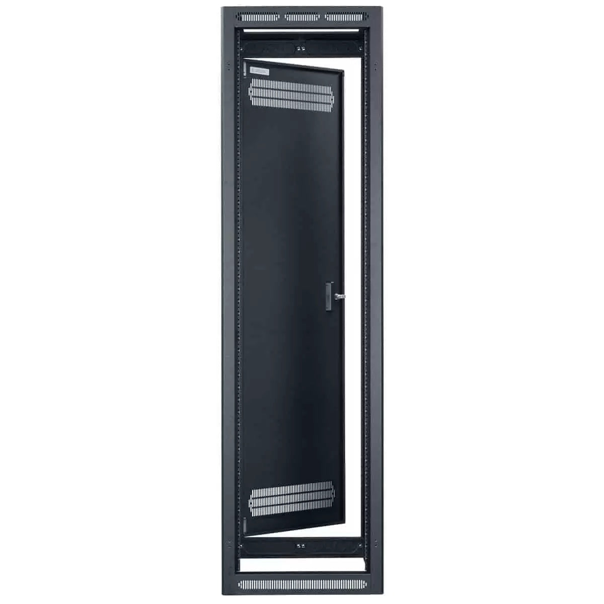 Lowell LSER Seismic Rated Enclosed AV Rack with Rear Door | 27"D