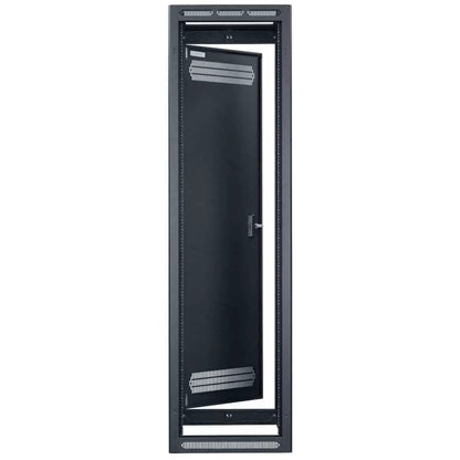 Lowell LSER Seismic Rated Enclosed AV Rack with Rear Door | 27"D