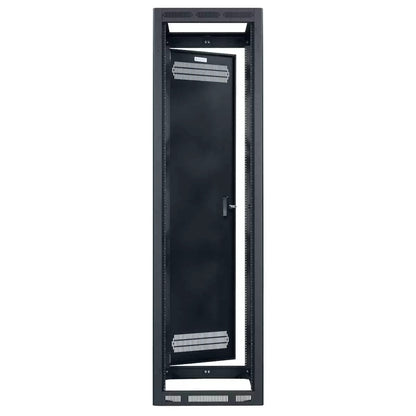 Lowell LSGR Series Seismic Rated Gangable AV Rack With Rear Door | 36"D