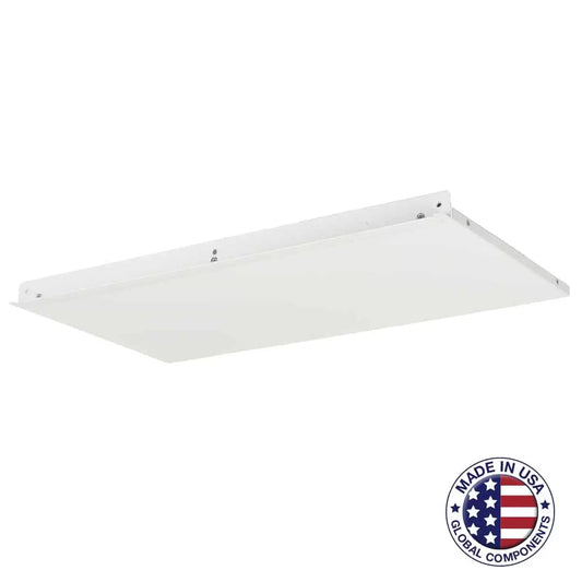 Lowell 8" Dual Cone Lay-in Tile Ceiling Speaker with 1x2 Grille | LT-810-72 | 25/70V | Infinite Baffle