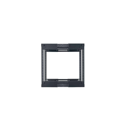 Lowell LVR Series Variable Depth AV Rack Open-Frame Steel Rack | 14U | 21-28"D