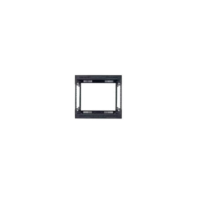 Lowell LVR Series Variable Depth AV Rack Open-Frame Steel Rack | 8U | 14-21"D