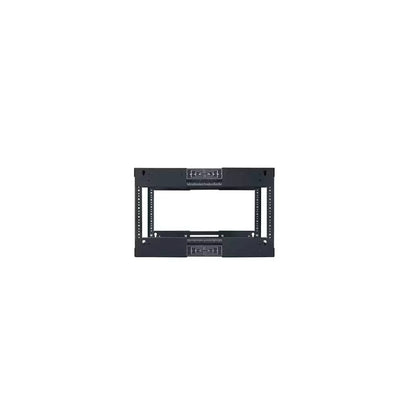 Lowell LVR Series Variable Depth AV Rack Open-Frame Steel Rack | 8U | 21-28"D