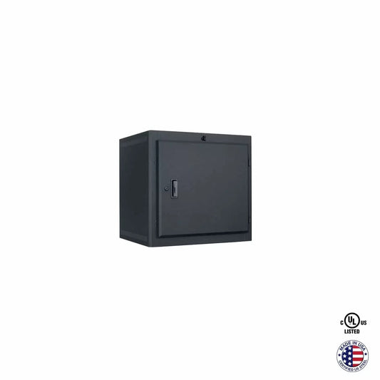 Lowell LWER Stationary Wall Rack with Door | 10U