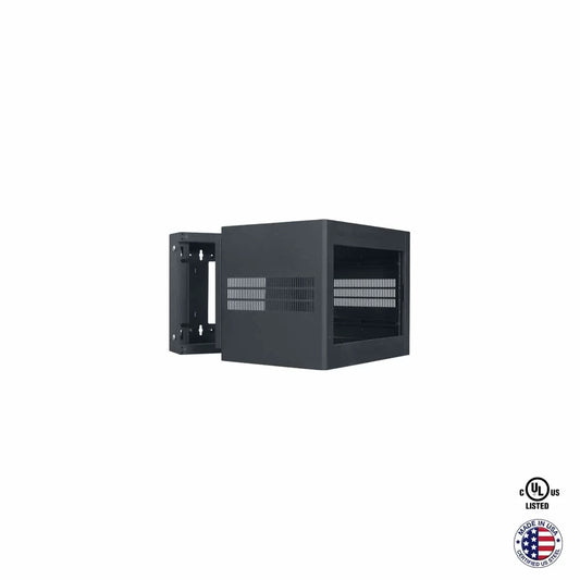 Lowell LWR Series Wall Mount Rack Sectional Steel Cabinet | 7U | 23"D