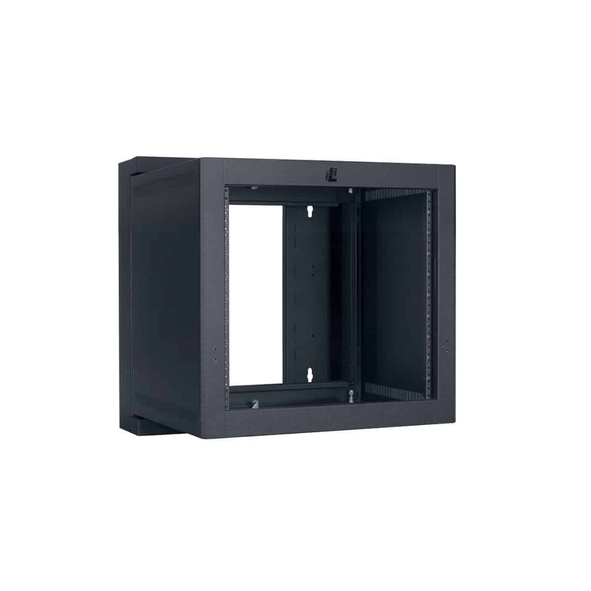 Lowell LWSR Series Swing Open Wall Mount AV Rack | 10U