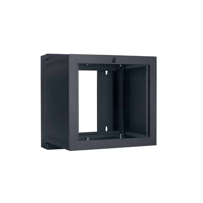 Lowell LWSR Series Swing Open Wall Mount AV Rack | 10U