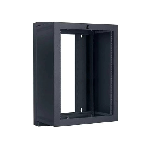 Lowell LWSR Series Swing Open Wall Mount AV Rack | 16U