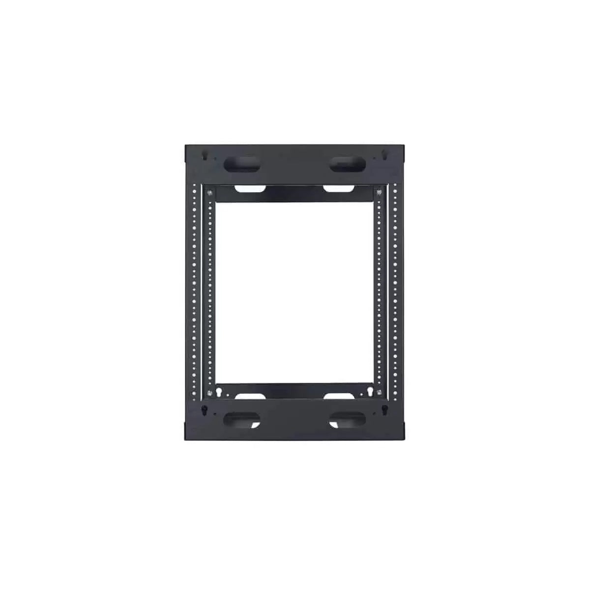 Lowell LXR Series Slim AV Rack Open-Frame Steel Rack For Tight Spaces | 14U | 21"D