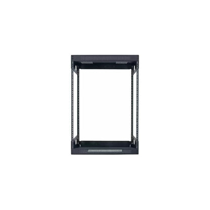 Lowell LXR Series Slim AV Rack Open-Frame Steel Rack For Tight Spaces | 14U | 26"D