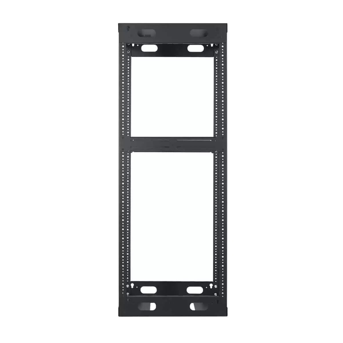 Lowell LXR Series Slim AV Rack Open-Frame Steel Rack For Tight Spaces | 30U | 21"D
