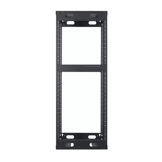 Lowell LXR Series Slim AV Rack Open-Frame Steel Rack For Tight Spaces | 30U | 21"D