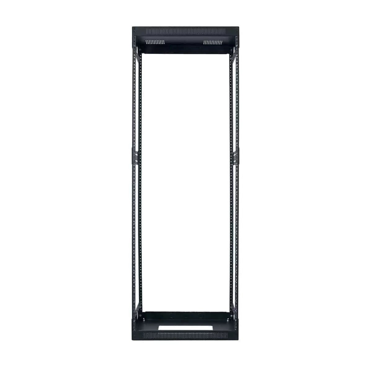 Lowell LXR Series Slim AV Rack Open-Frame Steel Rack For Tight Spaces | 30U | 21"D