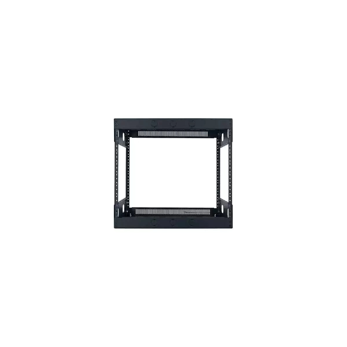 Lowell LXR Series Slim AV Rack Open-Frame Steel Rack For Tight Spaces | 8U | 21"D