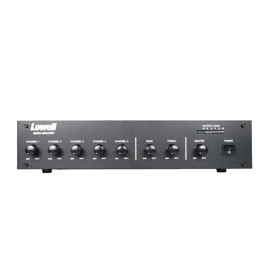 Lowell Commercial Mixer Amplifier 19" Rack-Mount Mixer Amp | 250W