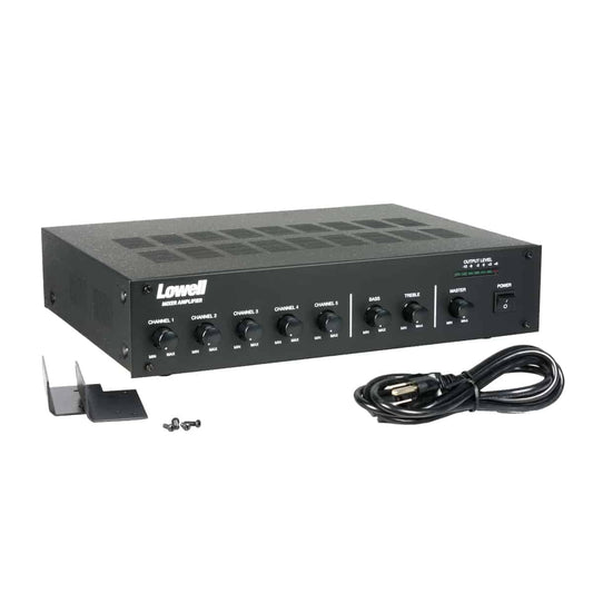 Lowell Commercial Mixer Amplifier 19" Rack-Mount Mixer Amp | 60W