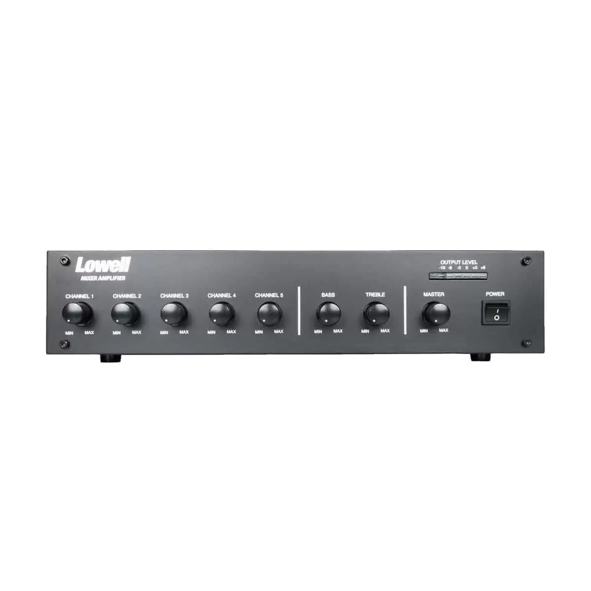Lowell Commercial Mixer Amplifier 19" Rack-Mount Mixer Amp | 60W