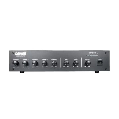 Lowell Commercial Mixer Amplifier 19" Rack-Mount Mixer Amp | 60W