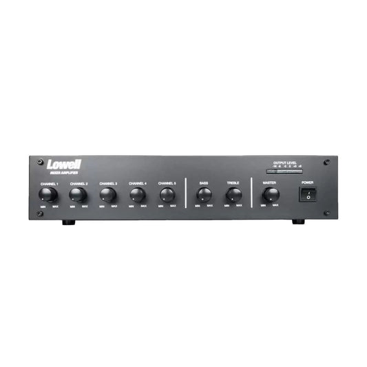 Lowell Commercial Mixer Amplifier 19" Rack-Mount Mixer Amp | 60W