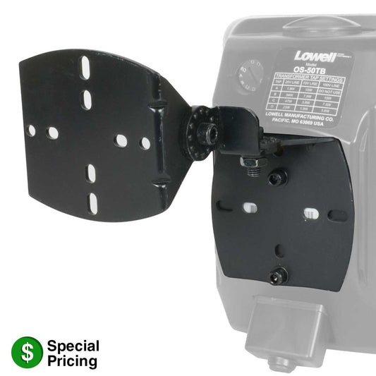 Lowell Omni-Directional Bracket for OS Series Mounting Bracket | White
