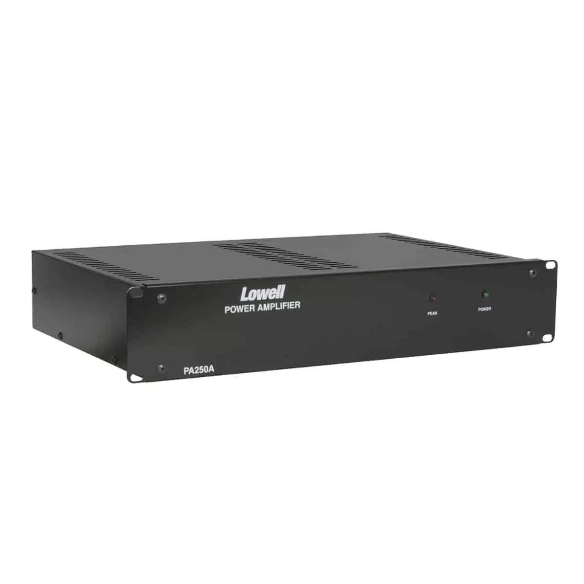 Lowell PA250A 250W Rackmount PA Power Amplifier