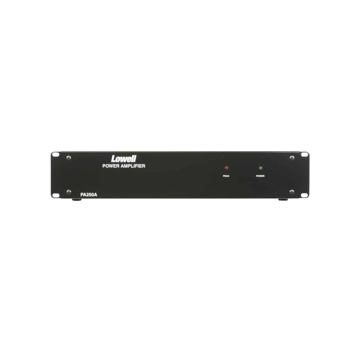 Lowell PA250A 250W Rackmount PA Power Amplifier