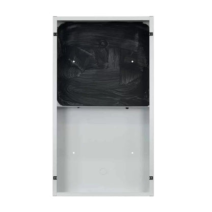 Lowell PC712 Surface Mount Clock Speaker Enclosure | White