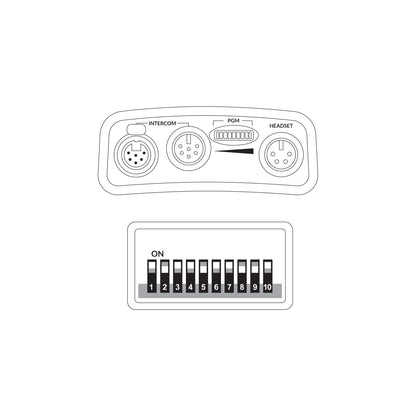 Clear-Com RS-702 Encore 2-Channel Beltpack