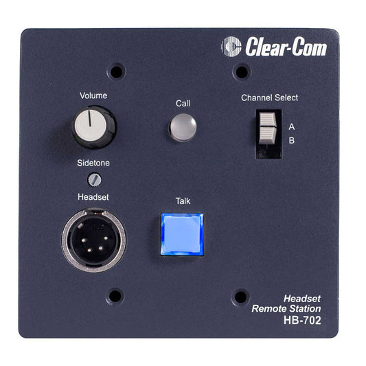 Clear-Com HB-702 2 Channel Remote Headset Station