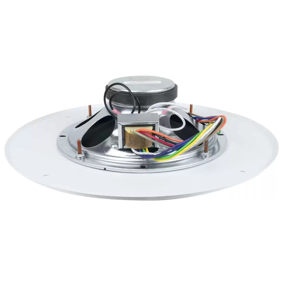 Lowell 8" Dual Cone Speaker with 25/70V Transformer and Grille | Screwdriver-Adjustable Volume Control
