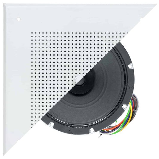 Lowell 8" Dual Cone Ceiling Speaker With 25/70V Transformer | With Volume Control